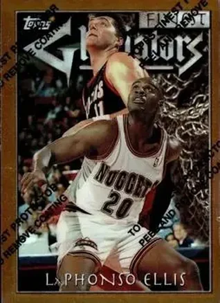 1996-97 Finest #80 Refractors LaPhonso Ellis