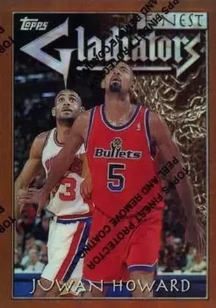 1996-97 Finest #85 Refractors Juwan Howard