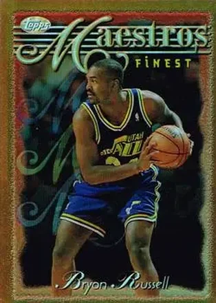 1996-97 Finest #86 Refractors Bryon Russell