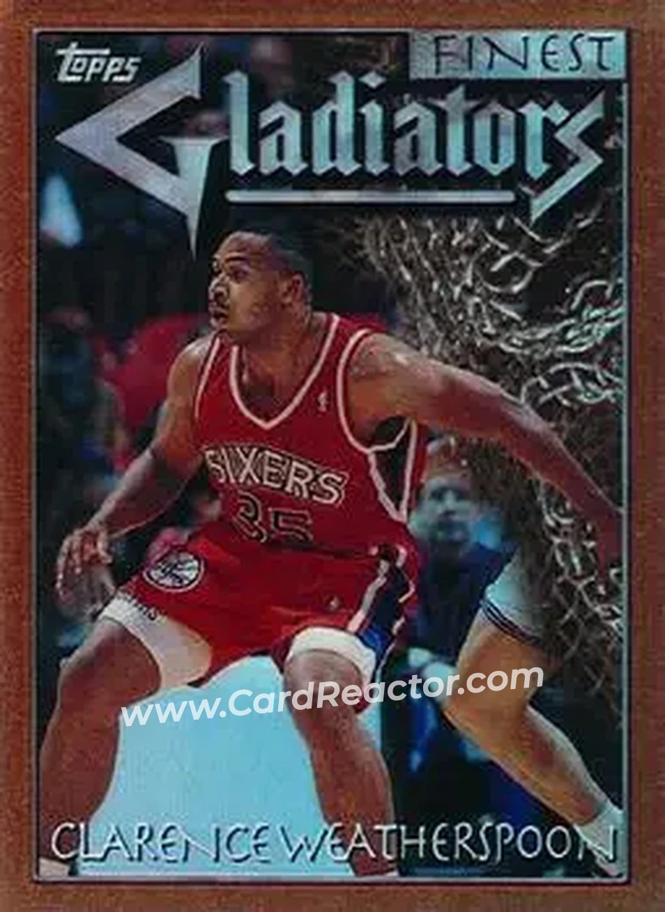 Front of Clarence Weatherspoon