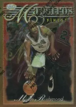1996-97 Finest #91 Refractors Mitch Richmond