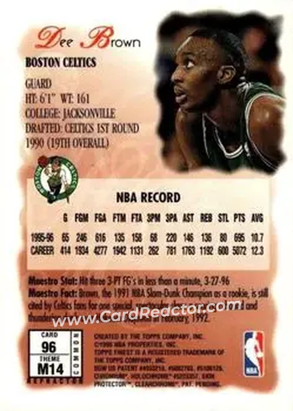 Back of Dee Brown