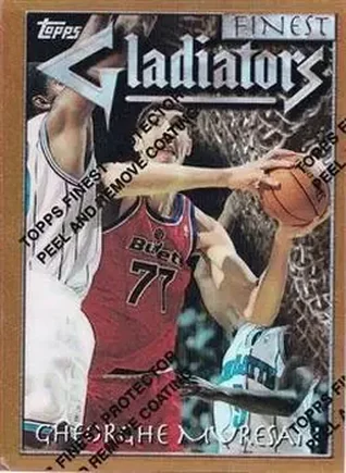 1996-97 Finest #99 Refractors Gheorghe Mureșan