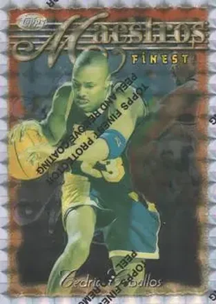 1996-97 Finest #102 Refractors Cedric Ceballos