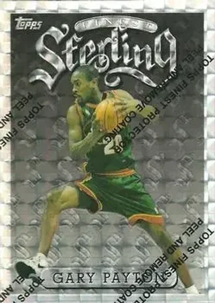 1996-97 Finest #114 Refractors Gary Payton