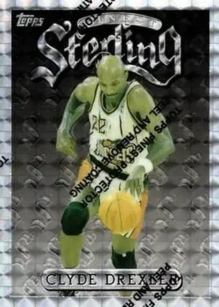 1996-97 Finest #121 Refractors Clyde Drexler
