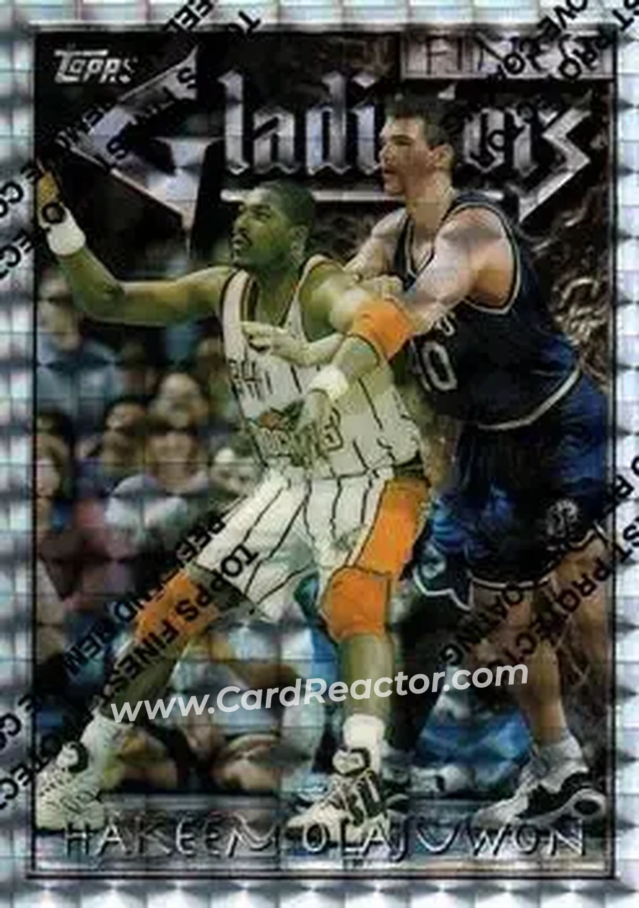 Front of Hakeem Olajuwon