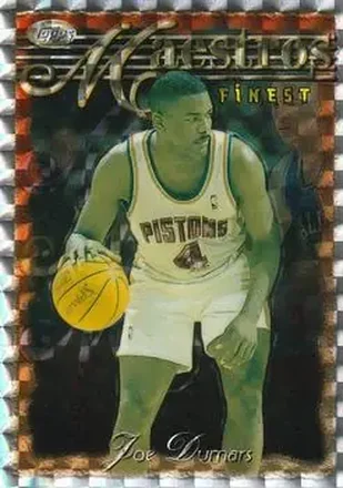 1996-97 Finest #125 Refractors Joe Dumars