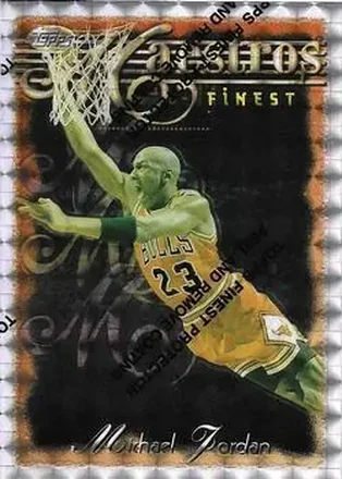 1996-97 Finest #127 Refractors Michael Jordan