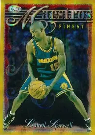 1996-97 Finest #128 Refractors Latrell Sprewell