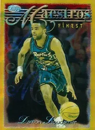 1996-97 Finest #131 Refractors Damon Stoudamire