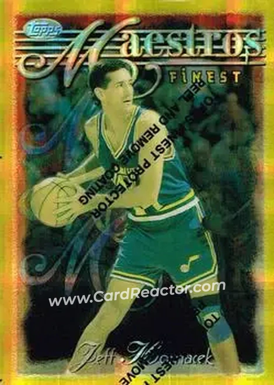 Front of Jeff Hornacek