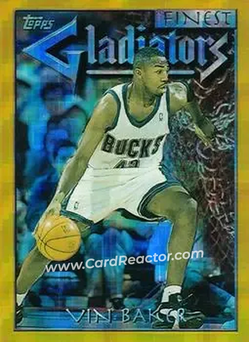 Front of Vin Baker