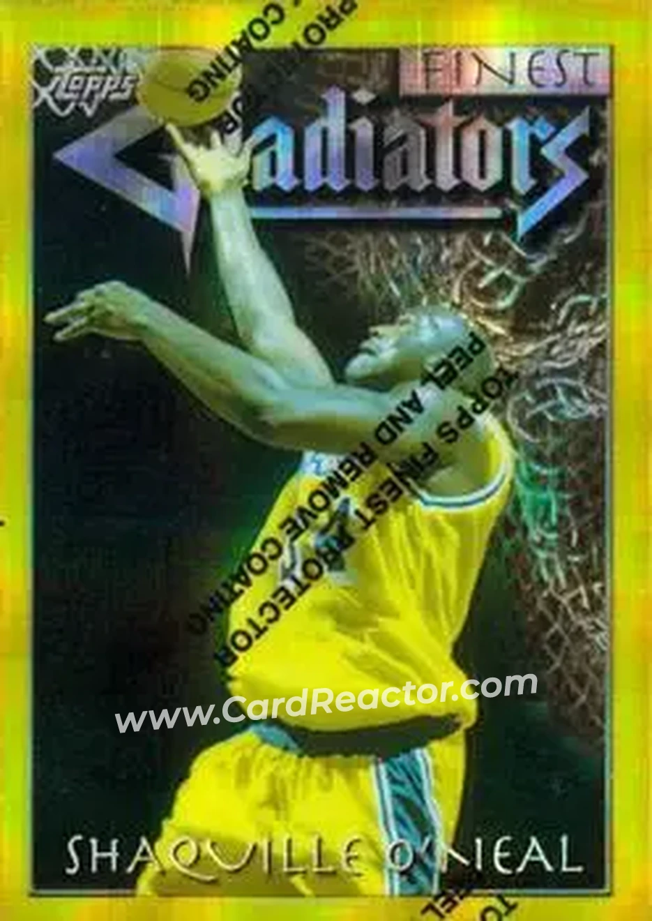 Front of Shaquille O'Neal