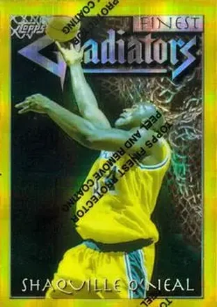 1996-97 Finest #146 Refractors Shaquille O'Neal