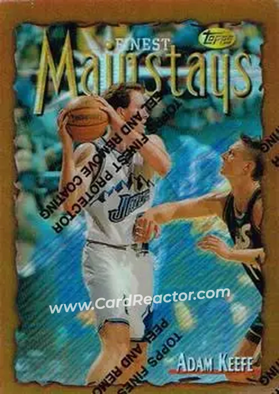 1996-97 Finest - Refractors #150 - Adam Keefe - Utah Jazz