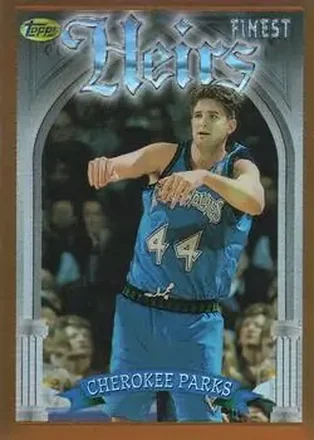 1996-97 Finest #155 Refractors Cherokee Parks