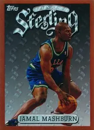 1996-97 Finest - Refractors #171 - Jamal Mashburn - Dallas Mavericks
