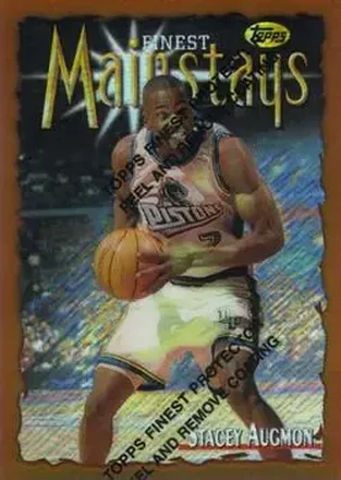 1996-97 Finest #178 Refractors Stacey Augmon