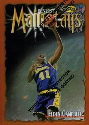 1996-97 Finest #189 Refractors Elden Campbell