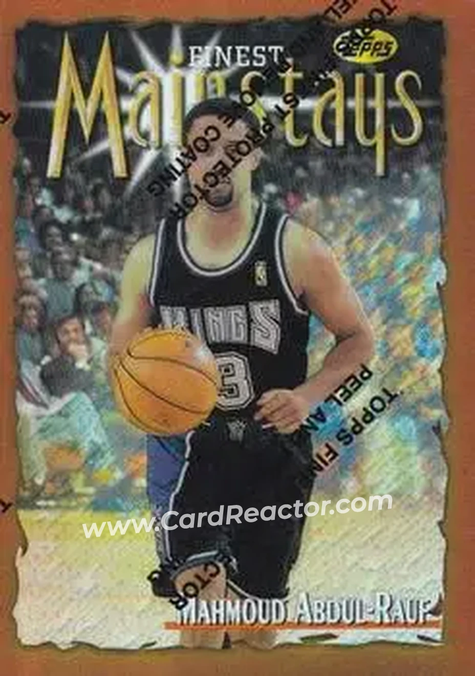 Front of Mahmoud Abdul-Rauf
