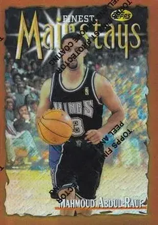 1996-97 Finest #190 Refractors Mahmoud Abdul-Rauf