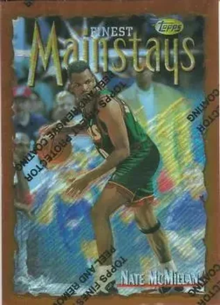 1996-97 Finest #192 Refractors Nate McMillan