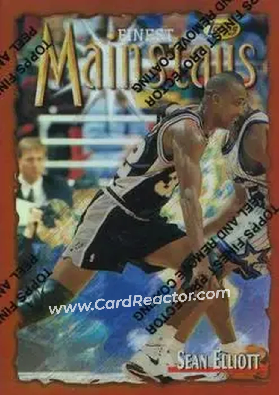 Front of Sean Elliott