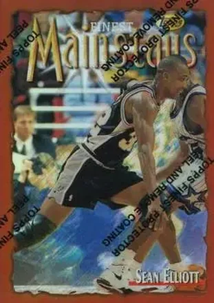 1996-97 Finest #200 Refractors Sean Elliott