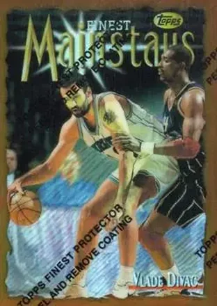 1996-97 Finest - Refractors #202 - Vlade Divac - Charlotte Hornets 1996-97 Finest - Refractors #202 - Vlade Divac - Charlotte Hornets