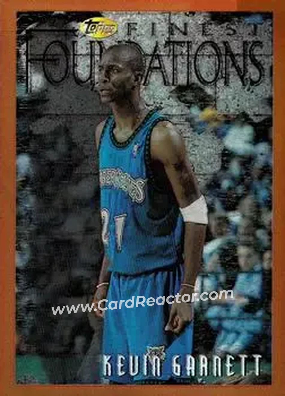 Front of Kevin Garnett