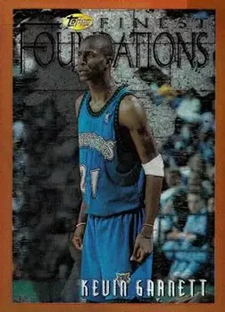 1996-97 Finest #205 Refractors Kevin Garnett