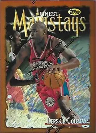 1996-97 Finest #211 Refractors Derrick Coleman