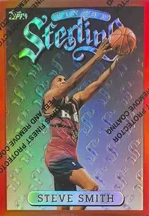 1996-97 Finest #214 Refractors Steve Smith