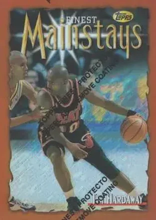 1996-97 Finest #215 Refractors Tim Hardaway