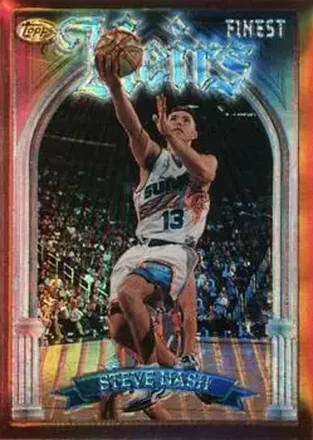 1996-97 Finest #217 Refractors Steve Nash