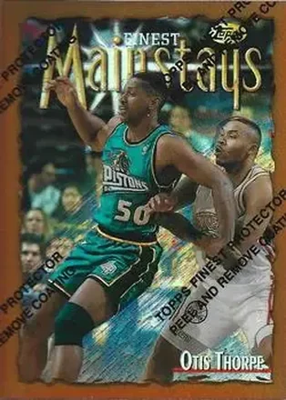 1996-97 Finest #219 Refractors Otis Thorpe