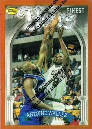 1996-97 Finest #224 Refractors Antoine Walker