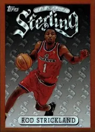 1996-97 Finest #225 Refractors Rod Strickland