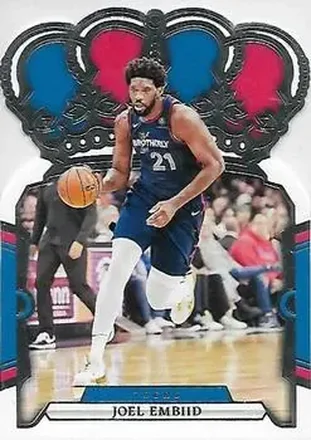 2023-24 Panini Crown Royale #77 - Joel Embiid - Philadelphia 76ers