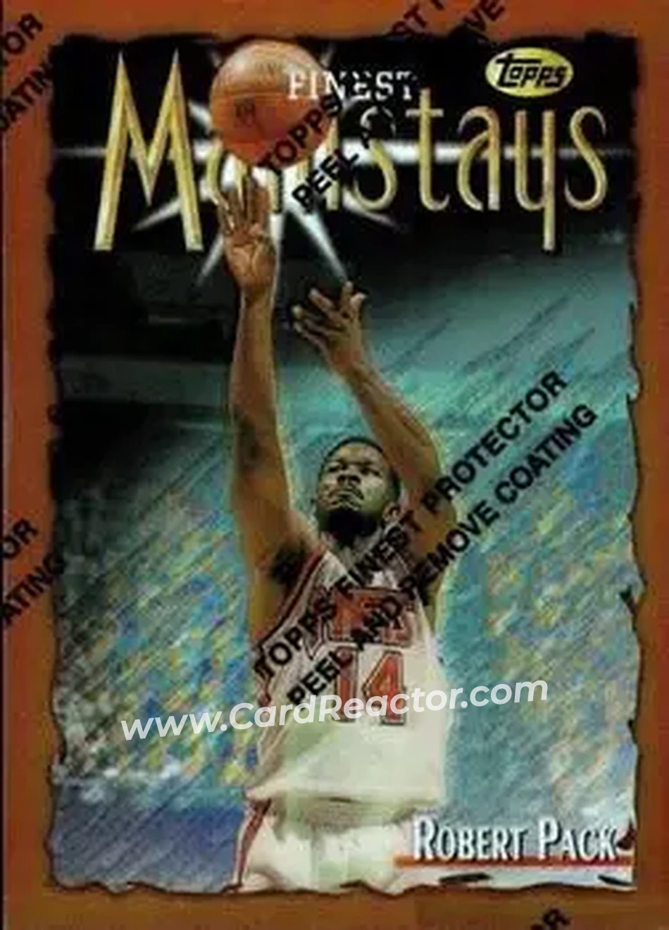 1996-97 Finest - Refractors #235 - Robert Pack - New Jersey Nets