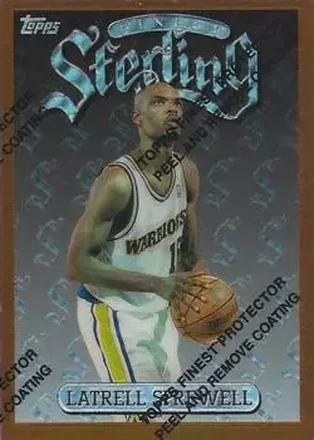 1996-97 Finest #237 Refractors Latrell Sprewell