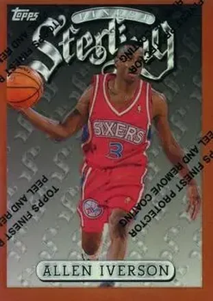 1996-97 Finest #240 Refractors Allen Iverson