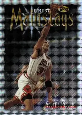 1996-97 Finest #247 Refractors Scottie Pippen