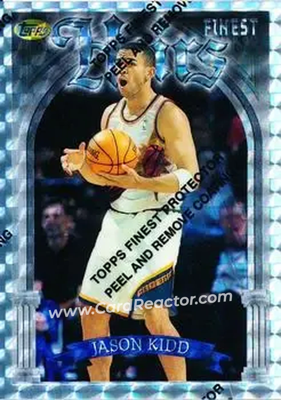 1996-97 Finest - Refractors #248 - Jason Kidd - Dallas Mavericks