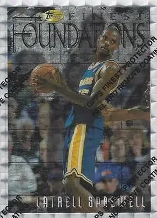 1996-97 Finest #250 Refractors Latrell Sprewell