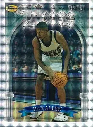 1996-97 Finest #252 Refractors Ray Allen