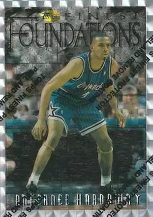 1996-97 Finest #255 Refractors Anfernee Hardaway