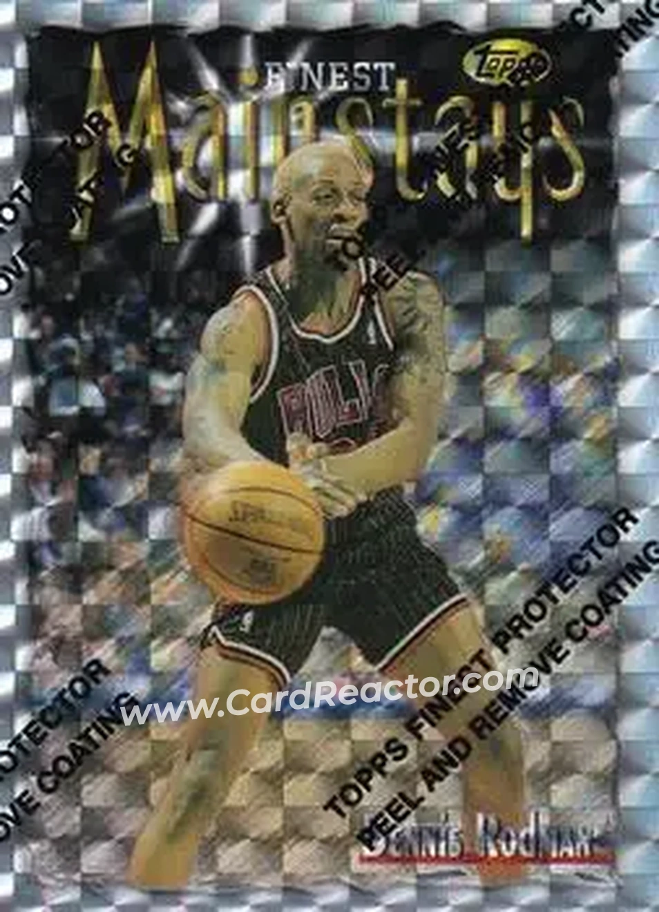 Front of Dennis Rodman