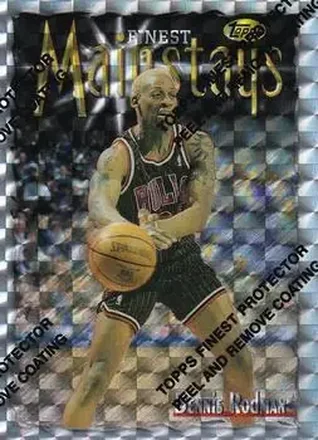1996-97 Finest #260 Refractors Dennis Rodman